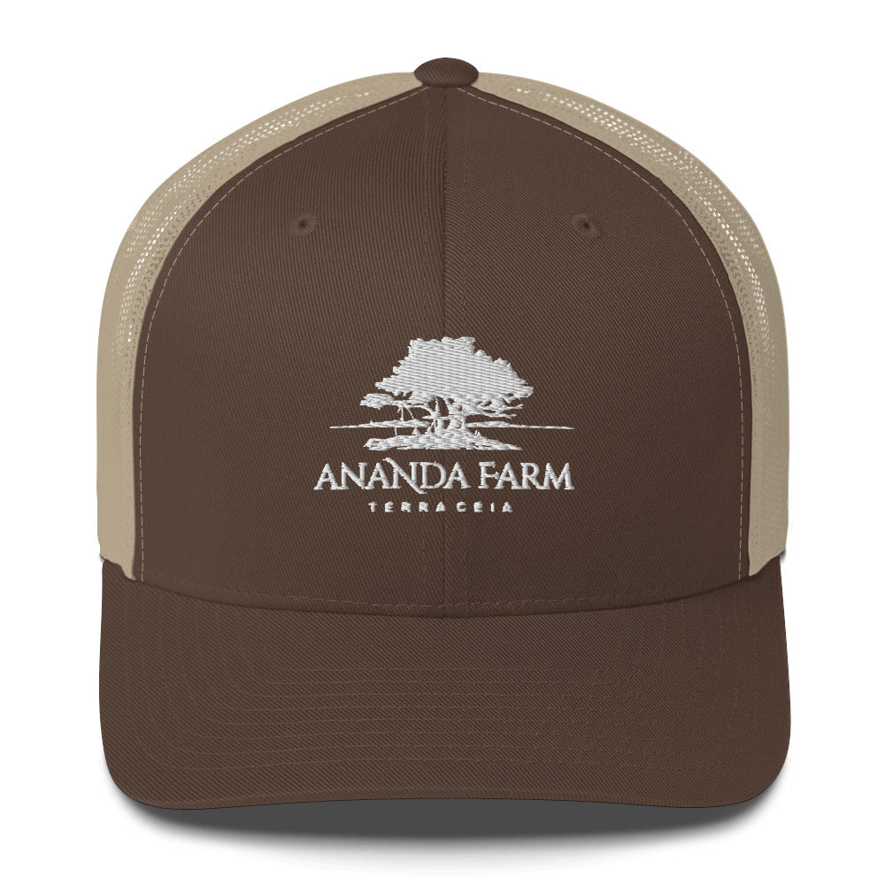 Ananda White Logo Hat (13 Colors)