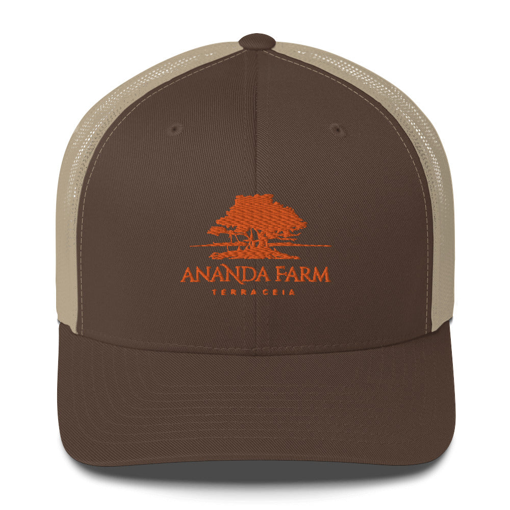 Ananda Orange Logo Hat (12 Colors)