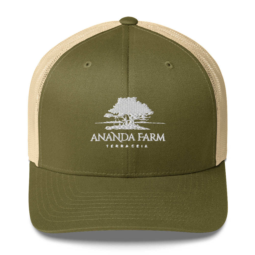 Ananda White Logo Hat (13 Colors)