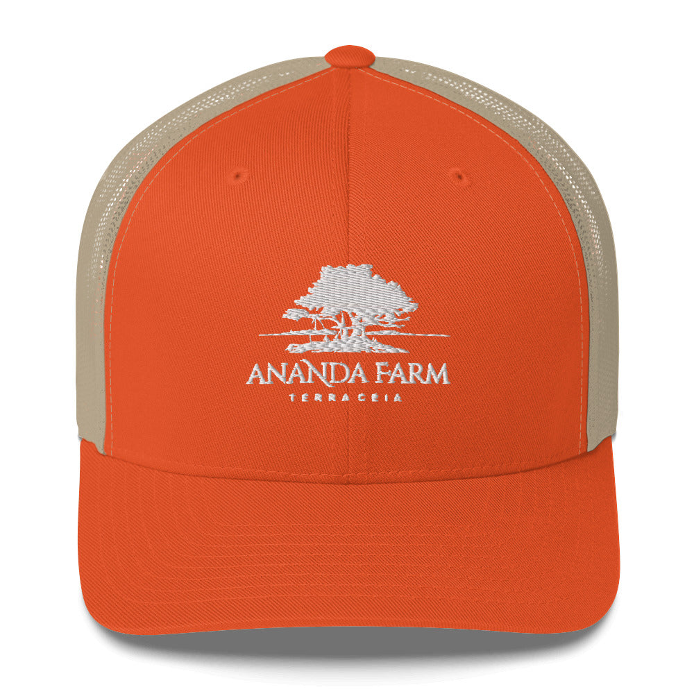 Ananda White Logo Hat (13 Colors)