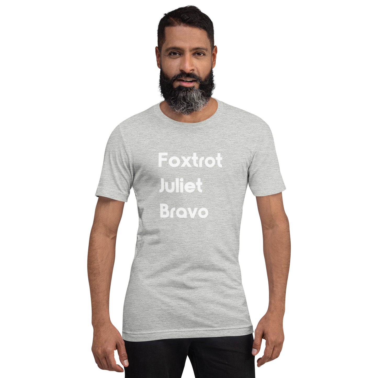 Foxtrot Juliet Bravo Unisex T-Shirt (12 Color Options)