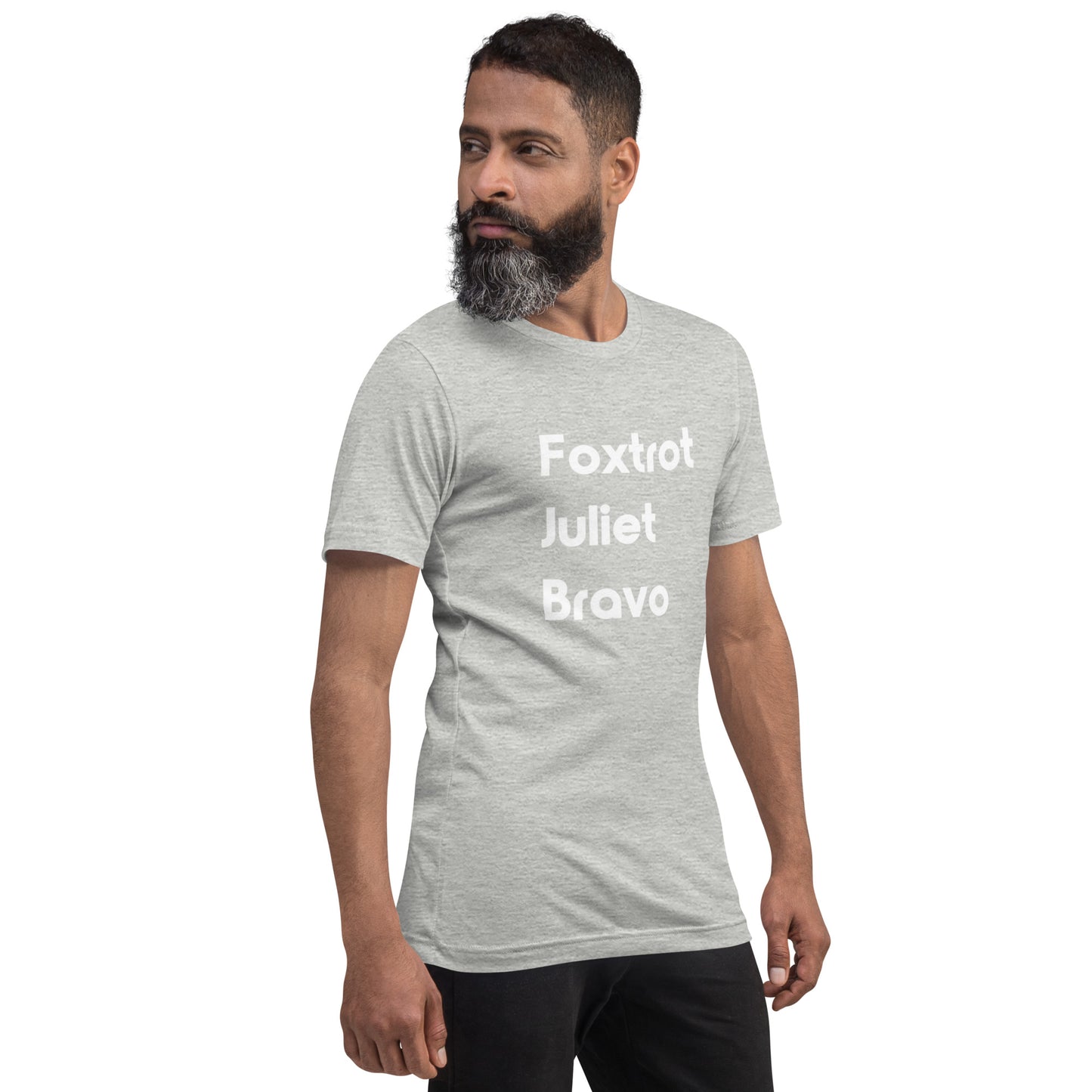 Foxtrot Juliet Bravo Unisex T-Shirt (12 Color Options)