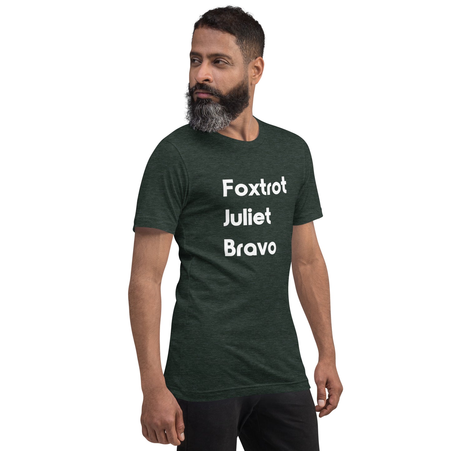 Foxtrot Juliet Bravo Unisex T-Shirt (12 Color Options)