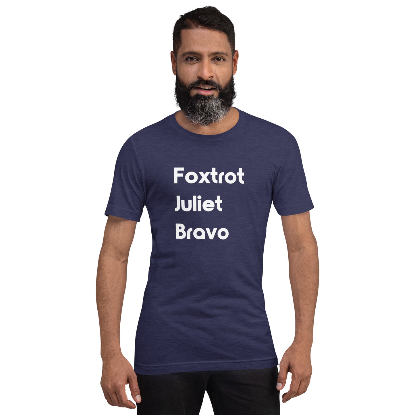 Foxtrot Juliet Bravo Unisex T-Shirt (12 Color Options)