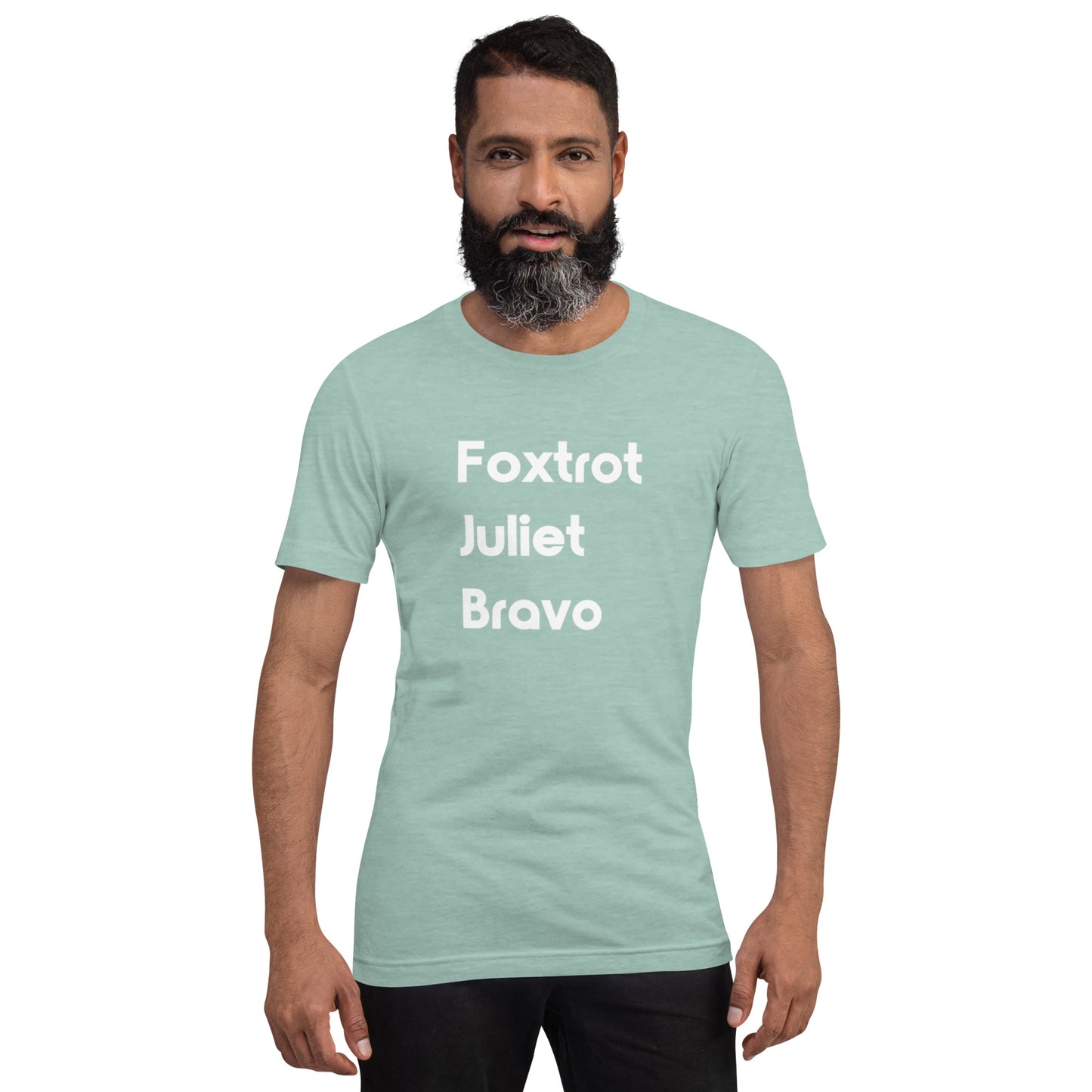 Foxtrot Juliet Bravo Unisex T-Shirt (12 Color Options)