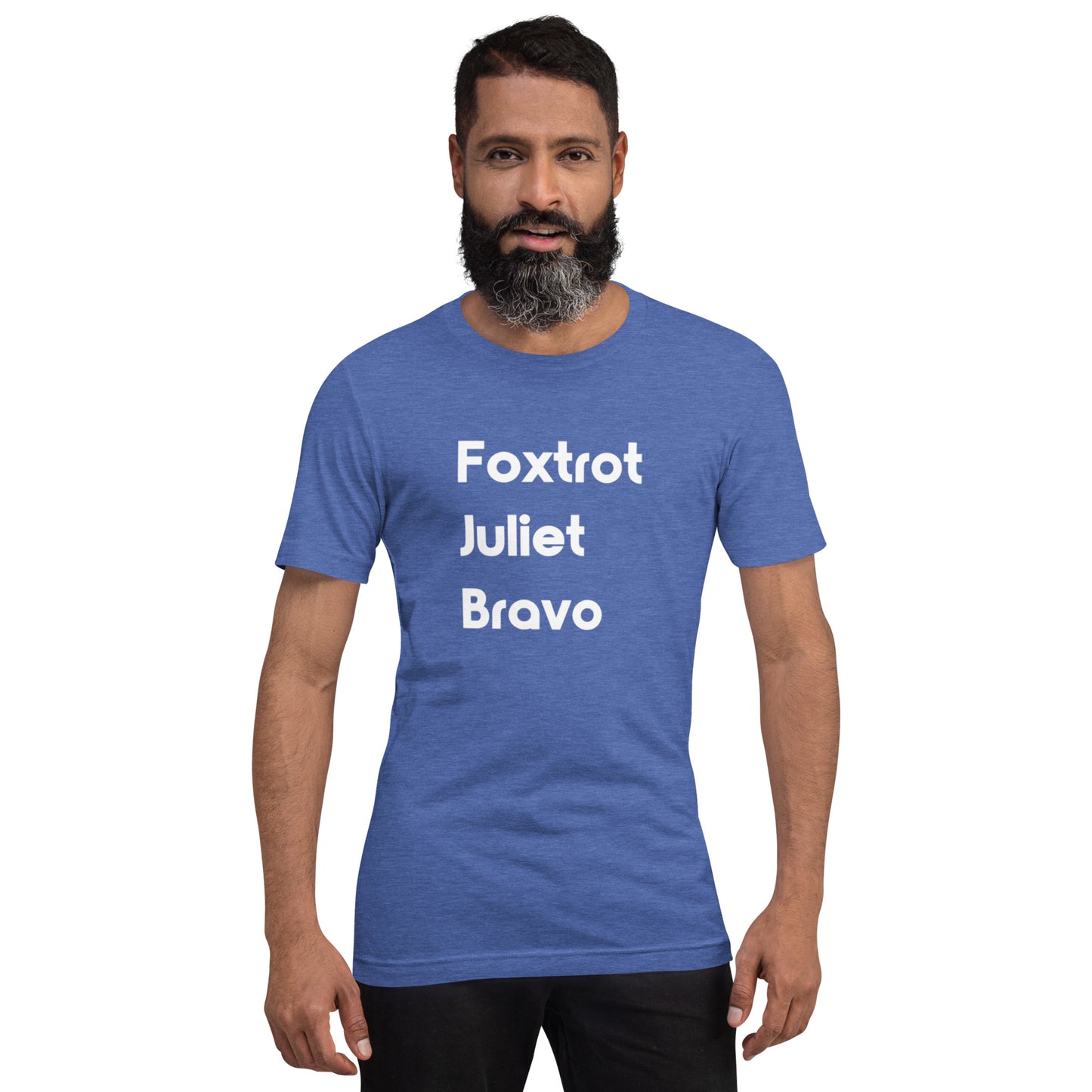 Foxtrot Juliet Bravo Unisex T-Shirt (12 Color Options)