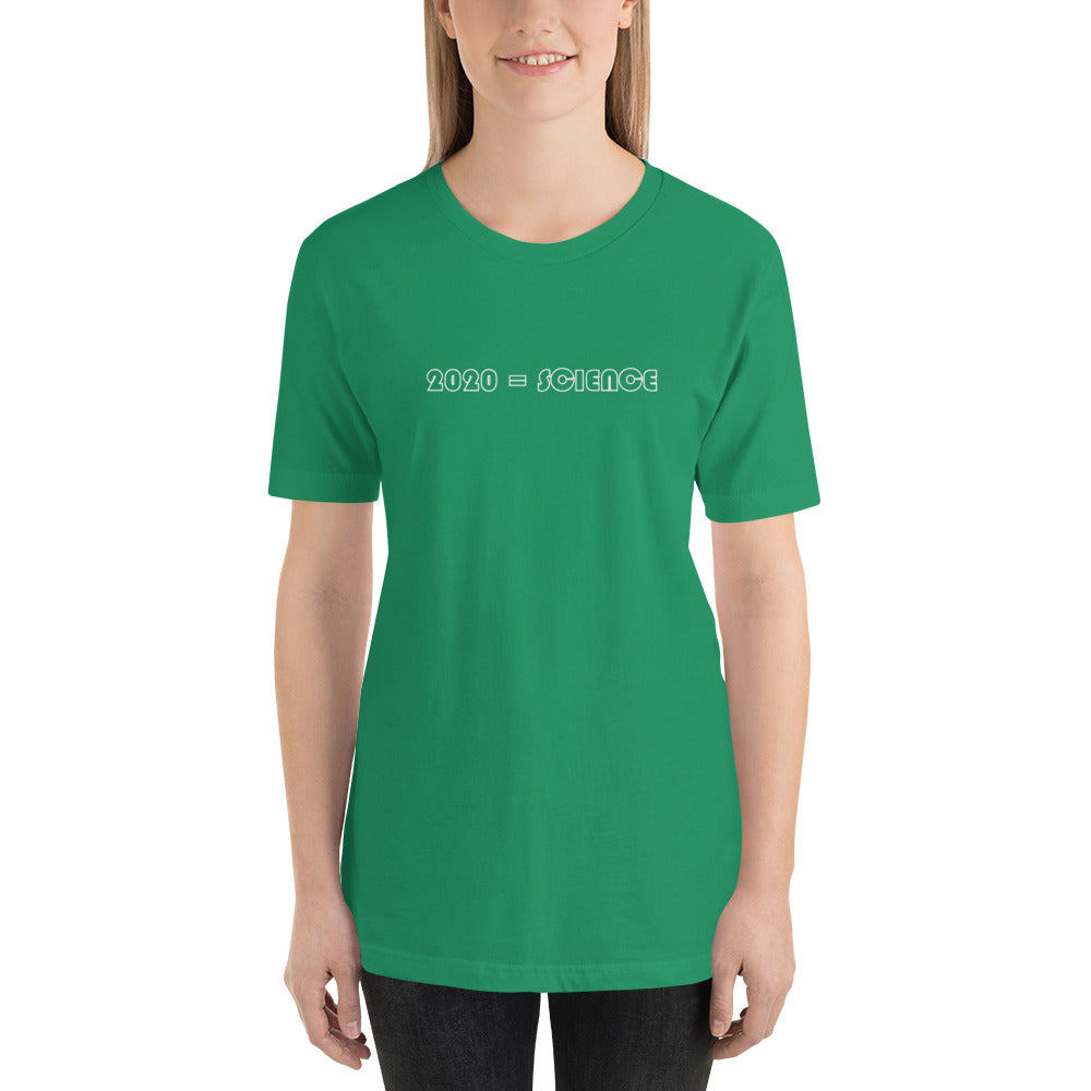 2020 = Upside Down Science Unisex T-Shirt (18 Color Options)